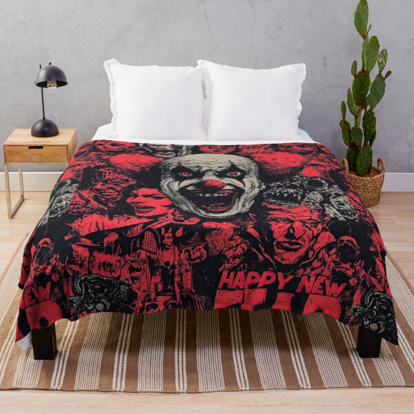 Item preview, Nightmare Red Clown Pile Illustration designed and sold by Piotrek0001.