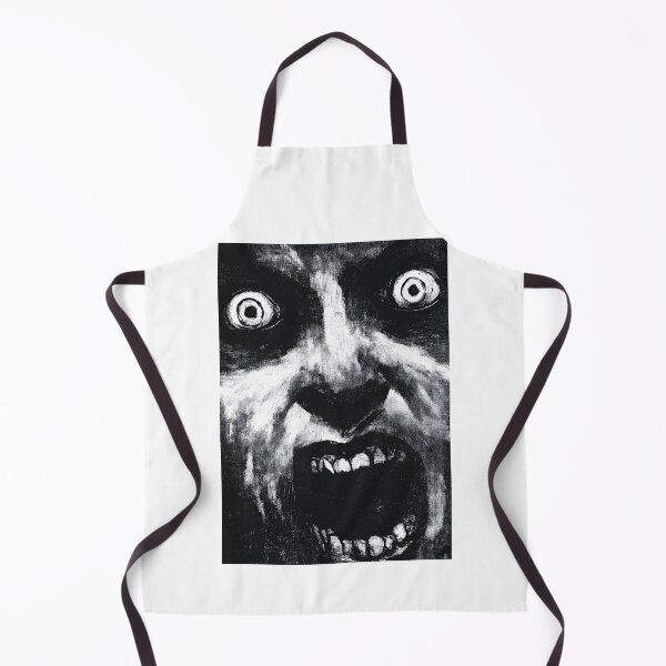 Item preview, Black and White Agony Scream Close Up designed and sold by Piotrek0001.
