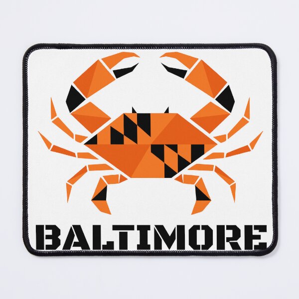 Item preview, Baltimore Geometric Crab City Pride Design designed and sold by CreativeHymms.