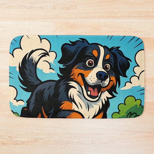 Item preview, Bernese Mountain dog  | Comics style - Cartoon designed and sold by ComicsFactory.