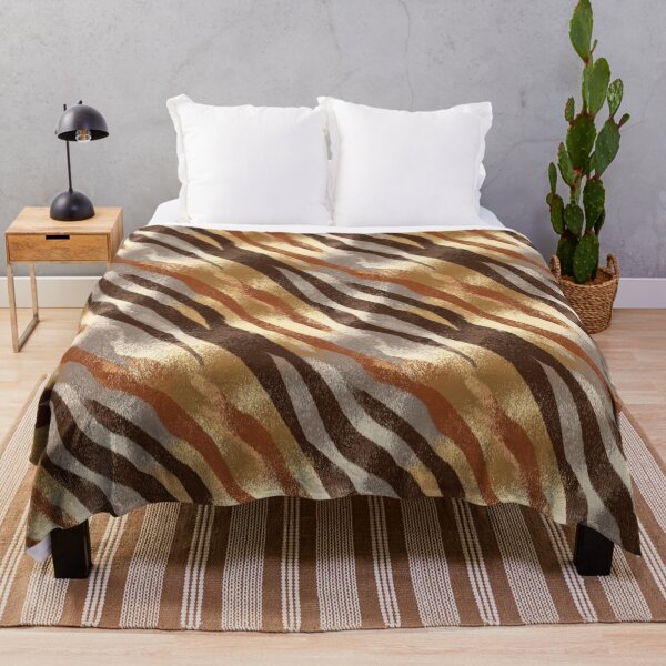 Item preview, Edgy Authentic-Look Tiger Stripe Print  - Anniversary Gifts For Her designed and sold by RoyalStarsPatts.