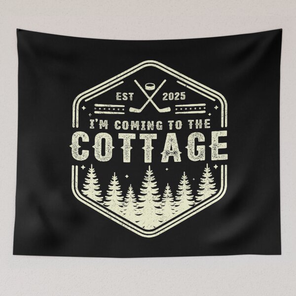 Item preview, I'm Coming to the Cottage Heated Rivalry Quote designed and sold by PrettyInk.