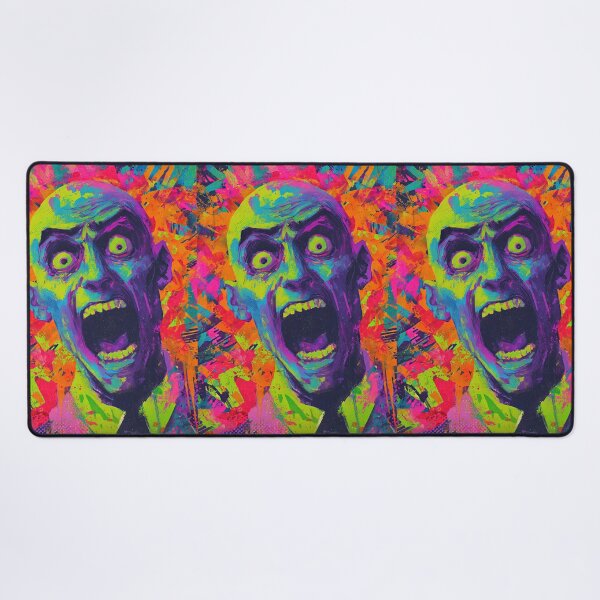 Item preview, Neon Melting Colorful Zombie Face designed and sold by Piotrek0001.