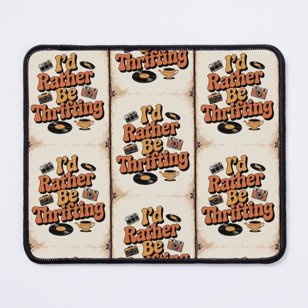 Item preview, Vintage I’d Rather Be Thrifting designed and sold by Tom-Apex-Art.