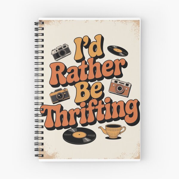 Item preview, Vintage I’d Rather Be Thrifting designed and sold by Tom-Apex-Art.