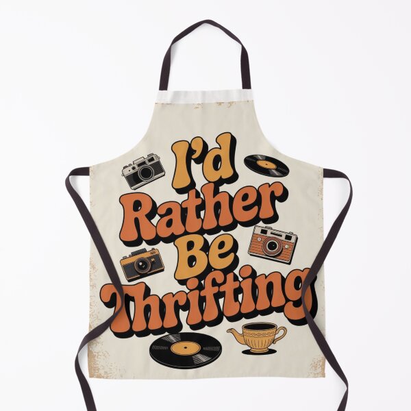 Item preview, Vintage I’d Rather Be Thrifting designed and sold by Tom-Apex-Art.