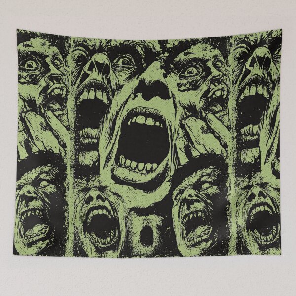 Item preview, Green Souls Screaming in Agony Art designed and sold by Piotrek0001.