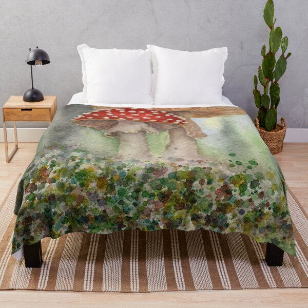 Item preview, Toadstools in the Forest designed and sold by PurplPaints.