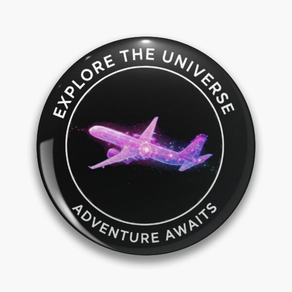 Item preview, Digital Galaxy Plane - Space Aviation Adventure designed and sold by Fun-and-joy.
