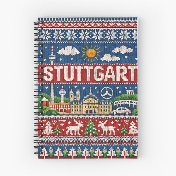 Item preview, Stuttgart Skyline Knitted Picture – Urban Baden-Württemberg Design designed and sold by Mauswohn.
