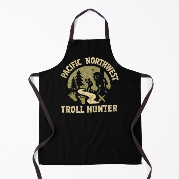 Item preview, Pacific Northwest Troll Hunter - Giant Wooden Forest Trolls designed and sold by Urban Muse And Sultry Hues.