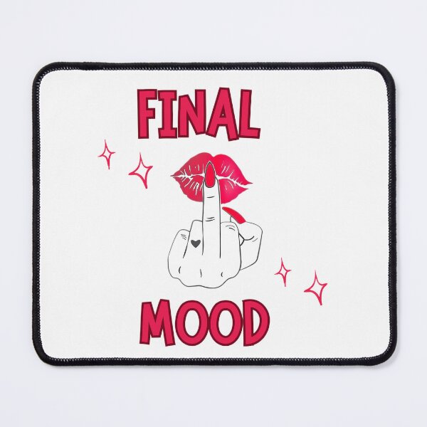 Item preview, Final Mood – Sassy Attitude Lips & Middle Finger Aesthetic Design. designed and sold by Artistry-Nadia.