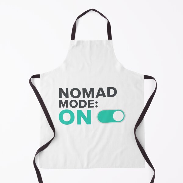 Item preview, NOMAD MODE: ON – Minimal Tech Digital Nomad Toggle Tee designed and sold by Dazai_shop⭐⭐⭐⭐⭐.