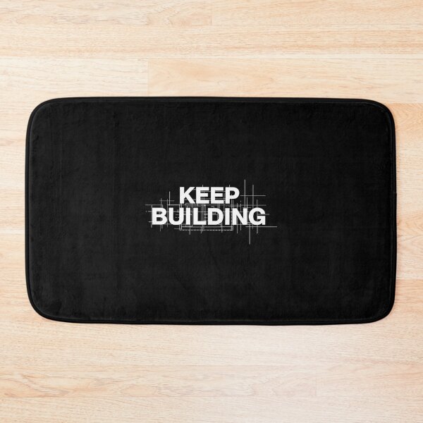 Item preview, Keep Building Wealth Blueprint Typography – Finance & Hustle Motivation designed and sold by FelixnRobinus.