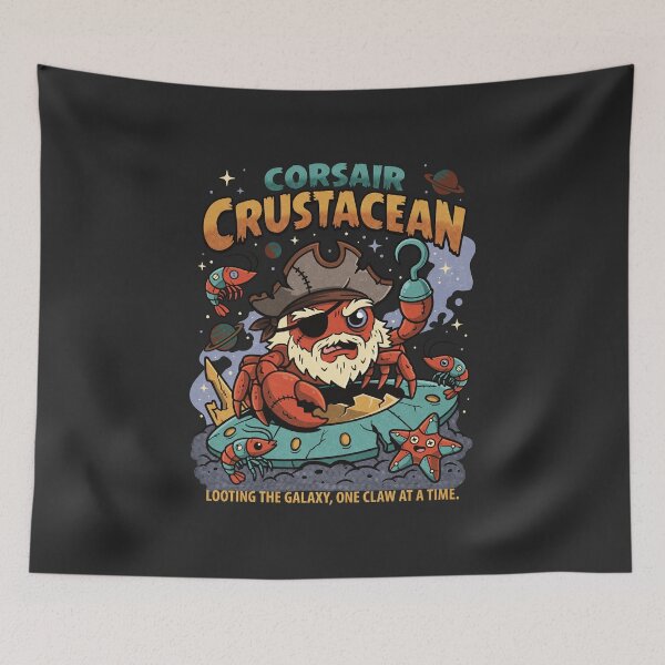 Item preview, Corsair Crustacean Space Pirate Crab Galaxy designed and sold by tollaru.