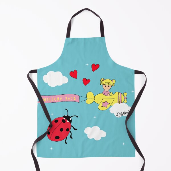 Item preview, Mystical Kawaii Ladybug — Spiritual Good Luck Girl Illustration for Dreamers designed and sold by Keddmia.