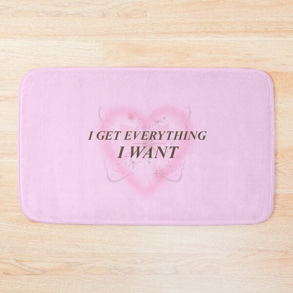Item preview, I Get Everything I Want — Manifestation Quote Sticker, Journal, Planner designed and sold by Dharaamagnetiix.