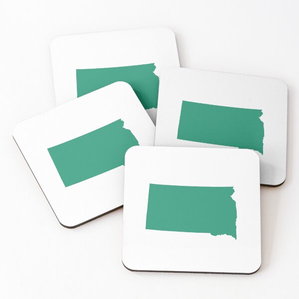 Item preview, South Dakota Map Silhouette – Minimal Red designed and sold by Paper Drip.