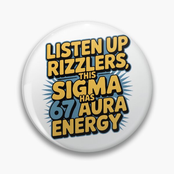 Item preview, Listen up rizzlers, this sigma has 67 aura energy designed and sold by PlanetMarker.