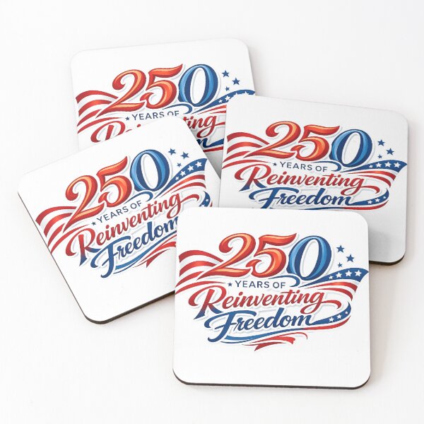 Item preview, 250 Years Reinventing Freedom – USA Epic Saga T-shirt design designed and sold by digitalbitcraft.