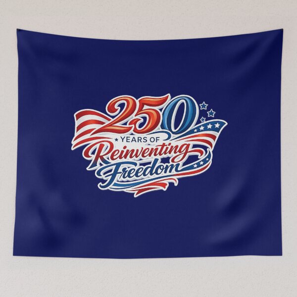 Item preview, 250 Years Reinventing Freedom – USA Epic Saga T-shirt design designed and sold by digitalbitcraft.