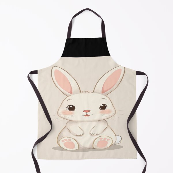 Item preview, Cute Illustrated Bunny in Soft Pastel Colors designed and sold by mari0n980.