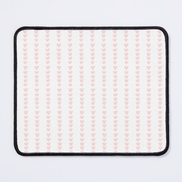 Item preview, Simple Pink Heart Stripes - Hand Drawn - Ink Hearts - Watercolor designed and sold by FoxfireAndCo.
