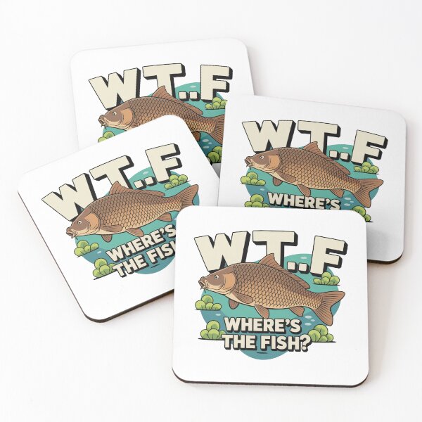 Item preview, WTF Where’s The Fish Meme designed and sold by MonkiFlipp.