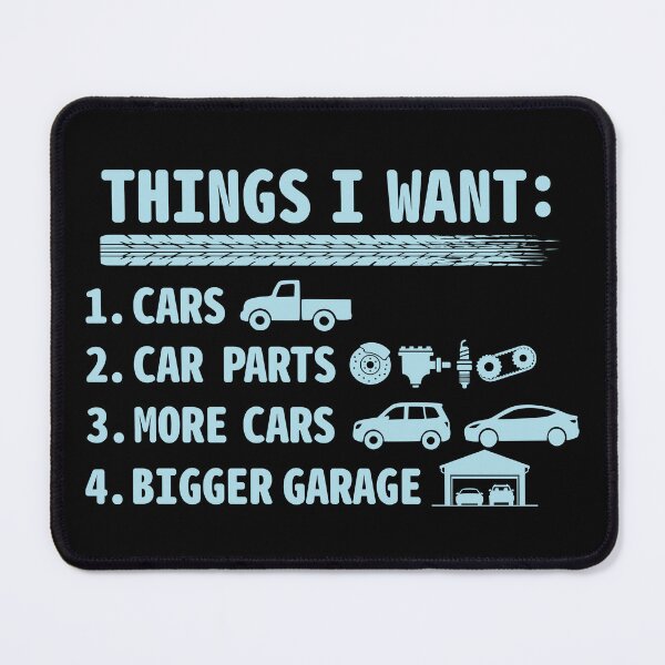 Item preview, Things I Want - Car Parts Enthusiast Auto Mechanic Engine designed and sold by Colorfulman.