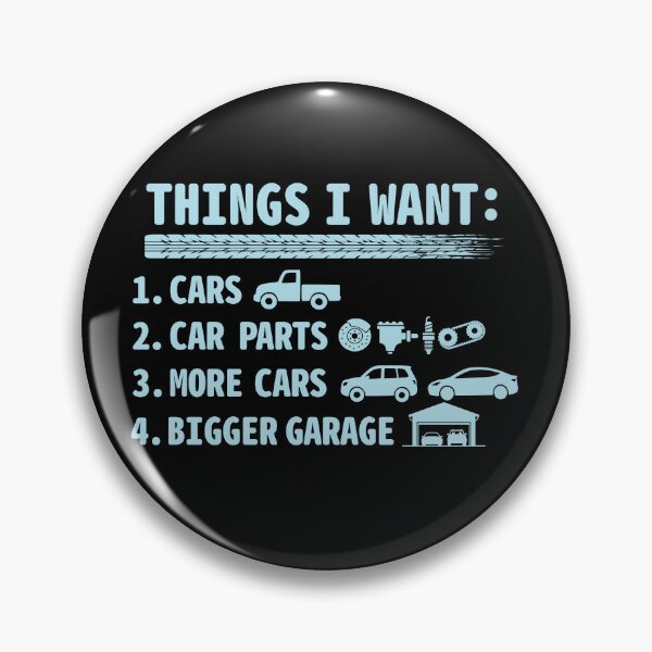 Item preview, Things I Want - Car Parts Enthusiast Auto Mechanic Engine designed and sold by Colorfulman.