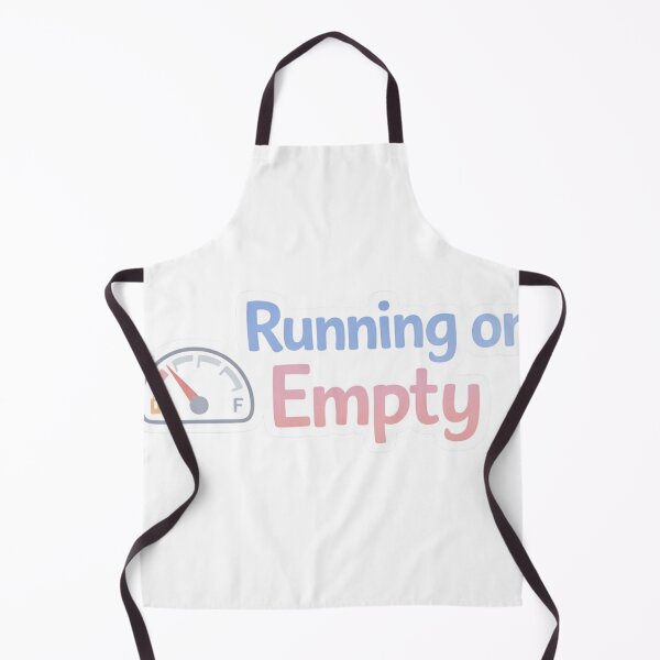Item preview, Running on Empty – Low Battery Energy Sticker designed and sold by EmotionallyAFK.