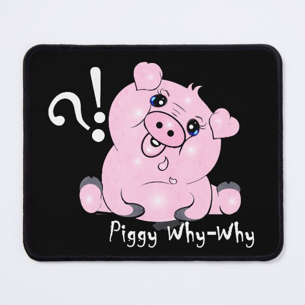 Item preview, Piggy(pig) Why-Why  designed and sold by Shirley cute art .