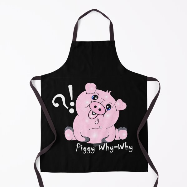 Item preview, Piggy(pig) Why-Why designed and sold by Shirley cute art .
