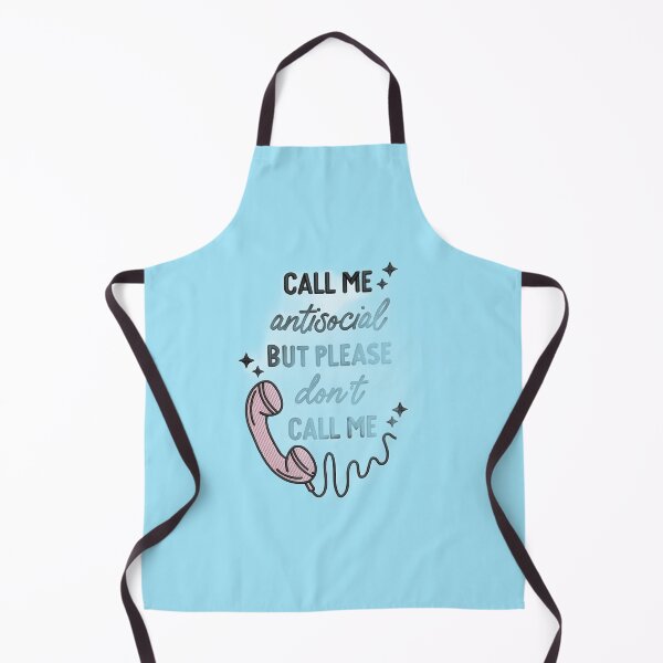 Item preview, Call Me Antisocial But Please Don’t Call Me – Introvert Humor Quote Design. designed and sold by Artistry-Nadia.