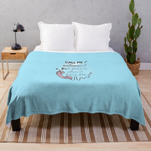 Item preview, Call Me Antisocial But Please Don’t Call Me – Introvert Humor Quote Design. designed and sold by Artistry-Nadia.
