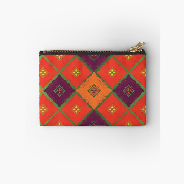 Item preview, Unstoppable Spirit Bold Green & Orange Pattern designed and sold by OIL Pattern Design .
