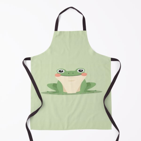 Item preview, Cute Illustrated Frog in Soft Pastel Green designed and sold by mari0n980.