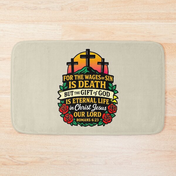 Item preview, Romans 6:23 For The Wages Of Sin Is Death designed and sold by plushism.