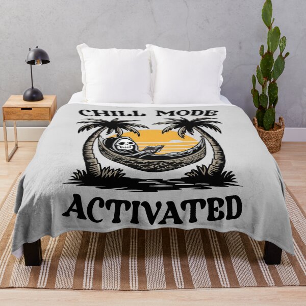 Item preview, Funny death summer vibes - fun grim reaper - skeleton ironic chill shirt - funny quotes -  introvert dead people designed and sold by Fantasy Cache.