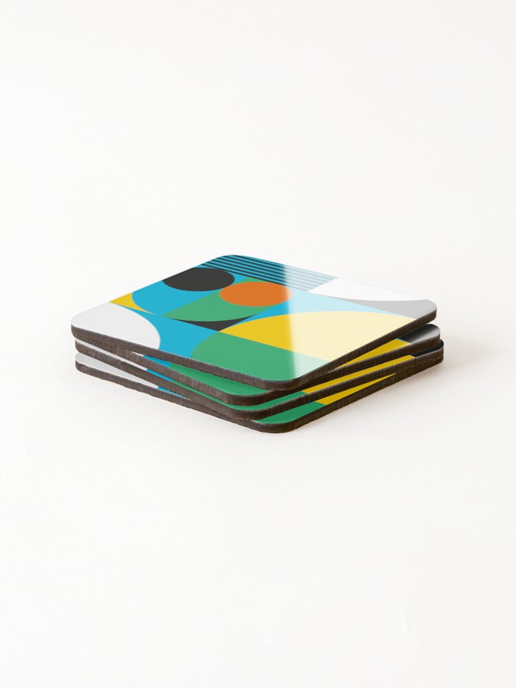 Thumbnail 4 of 5, Coasters (Set of 4), Abstract#71 designed and sold by process22.