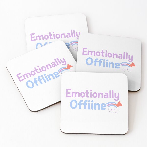 Item preview, Emotionally Offline – Mental Health Sticker designed and sold by EmotionallyAFK.