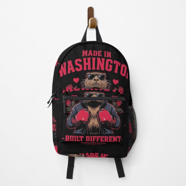 Item preview, Made in Washington – Built Different | Bold Power Valentine’s Edition State Pride Design designed and sold by Built Different Designs.