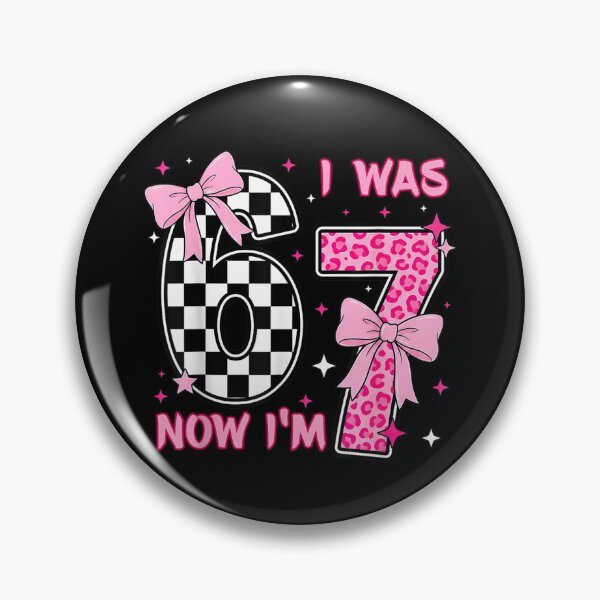 Item preview, I was 6 Now I'm 7 Birthday 7 Years Old Leopard Coquette Bow designed and sold by Juansustait.