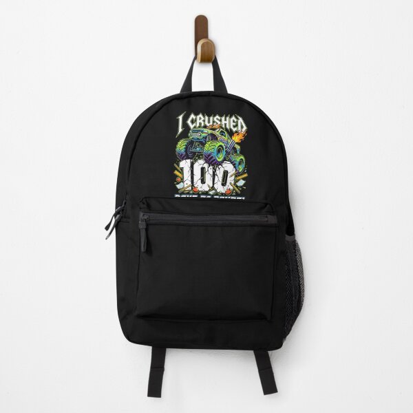 Item preview, I Crushed 100 Days of School Monster Truck Kids Boys Youth designed and sold by clothesy7.