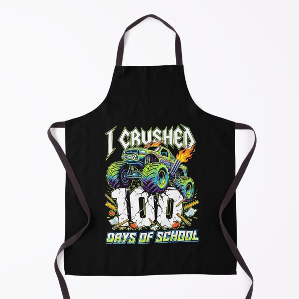 Item preview, I Crushed 100 Days of School Monster Truck Kids Boys Youth designed and sold by clothesy7.