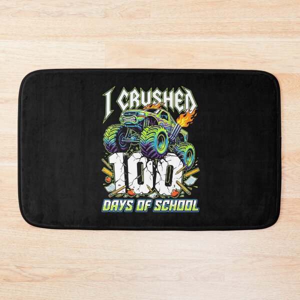Item preview, I Crushed 100 Days of School Monster Truck Kids Boys Youth designed and sold by clothesy7.