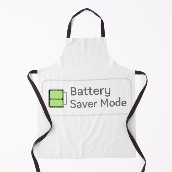 Item preview, Battery Saver Mode – Low Energy Mood Sticker designed and sold by EmotionallyAFK.