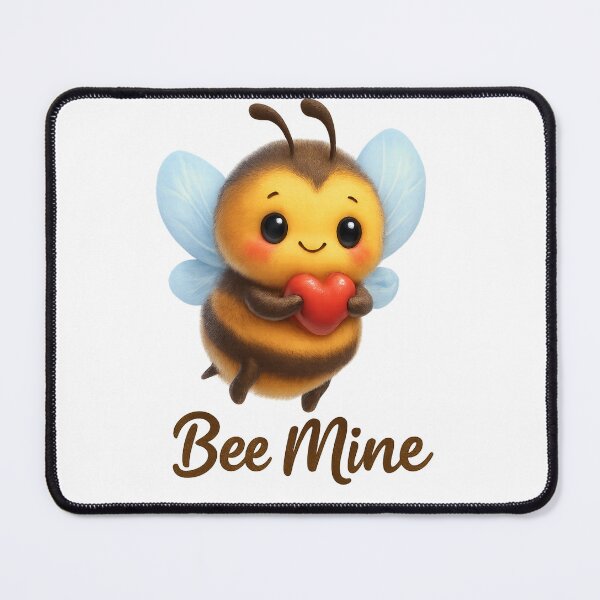 Item preview, Bee Mine - Cute Kawaii Bee with Heart designed and sold by MKreative Studio.