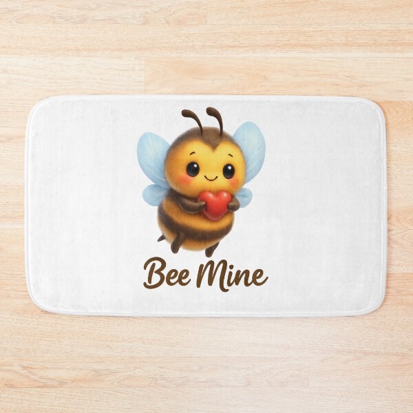 Item preview, Bee Mine - Cute Kawaii Bee with Heart designed and sold by MKreative Studio.