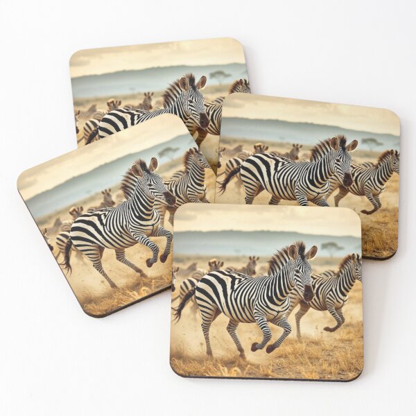 Item preview, The Great Zebra Migration designed and sold by DesignerChic111.